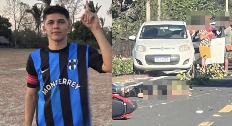 Jovem morre em colisão entre moto e caminhão no Norte do Piauí