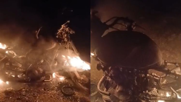Criminosos matam homem, roubam moto e incendeiam veículo na zona rural de Cabeceiras